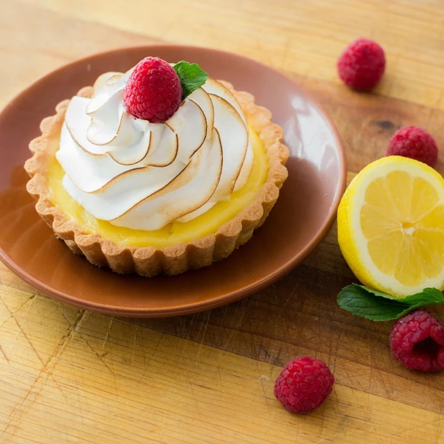 A citrus tart