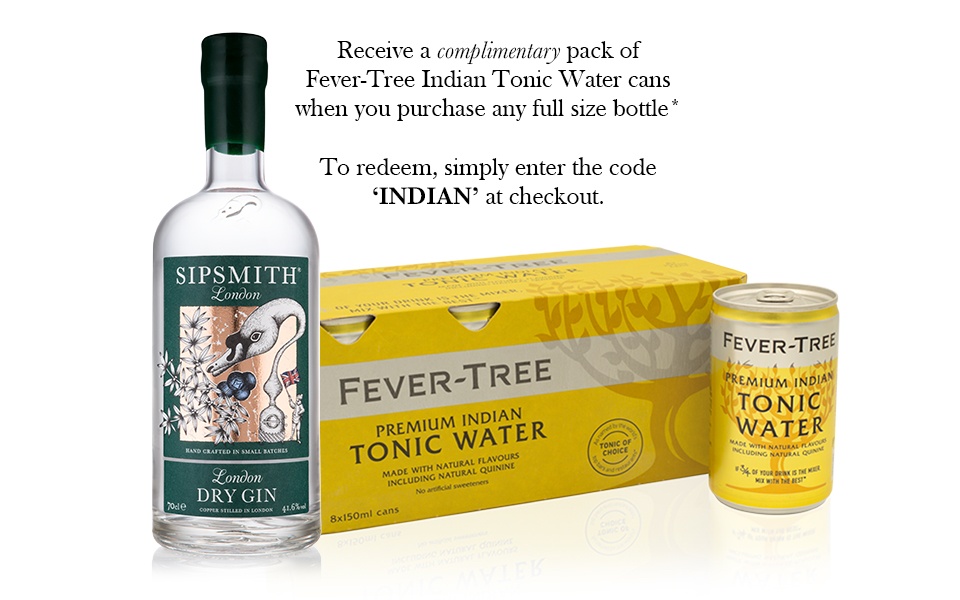 Sipsmith London Dry Gin & Fever-Tree Indian Tonic