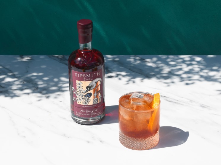 sloe gin negroni