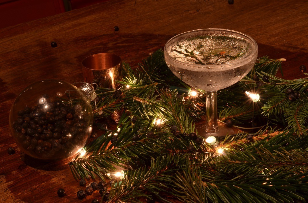 christmas tree gin