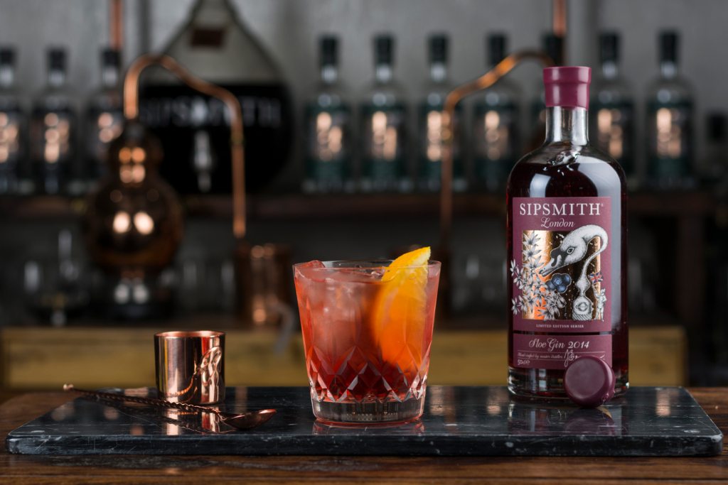 Sloe Negroni