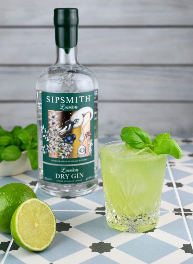 Gin Basil Smash gin cocktail