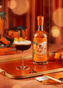 zesty orange expresso martini portrait