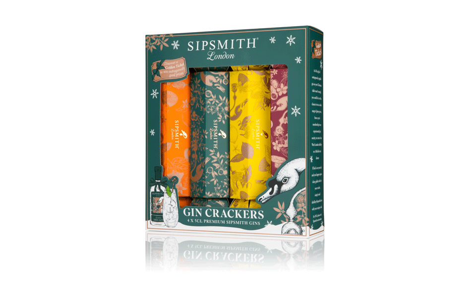sipsmith gin crackers