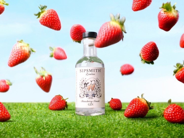 strawberry smash gin