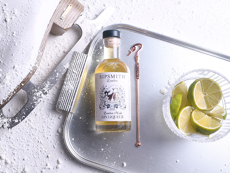 London Mule Gin Liqueur, Sipping Society Gin