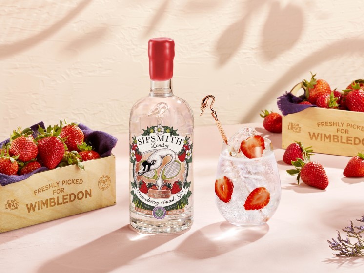 strawberry smash gin