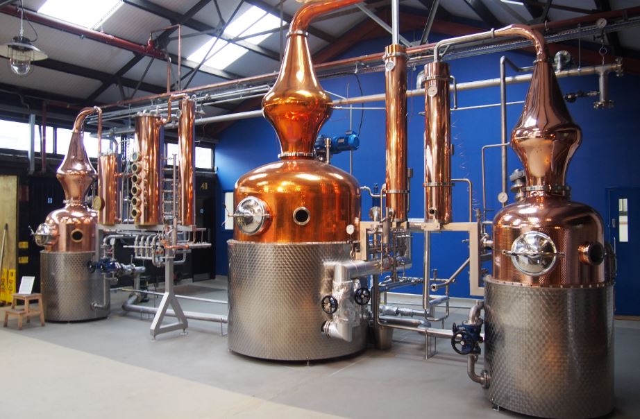 Copper Pot Still at the Distillery